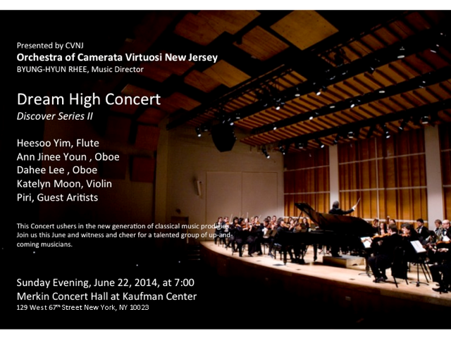 Camerata Virtuosi New Jersey presents “Dream High” Discovery Series II in Review