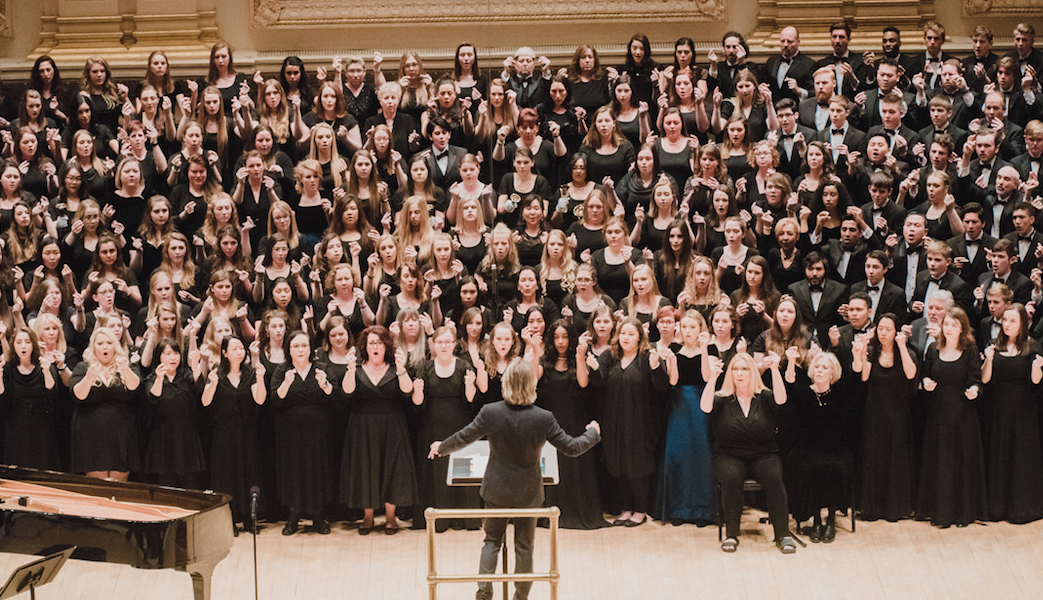 Distinguished Concerts International New York (DCINY) presents The Music of Eric Whitacre in Review