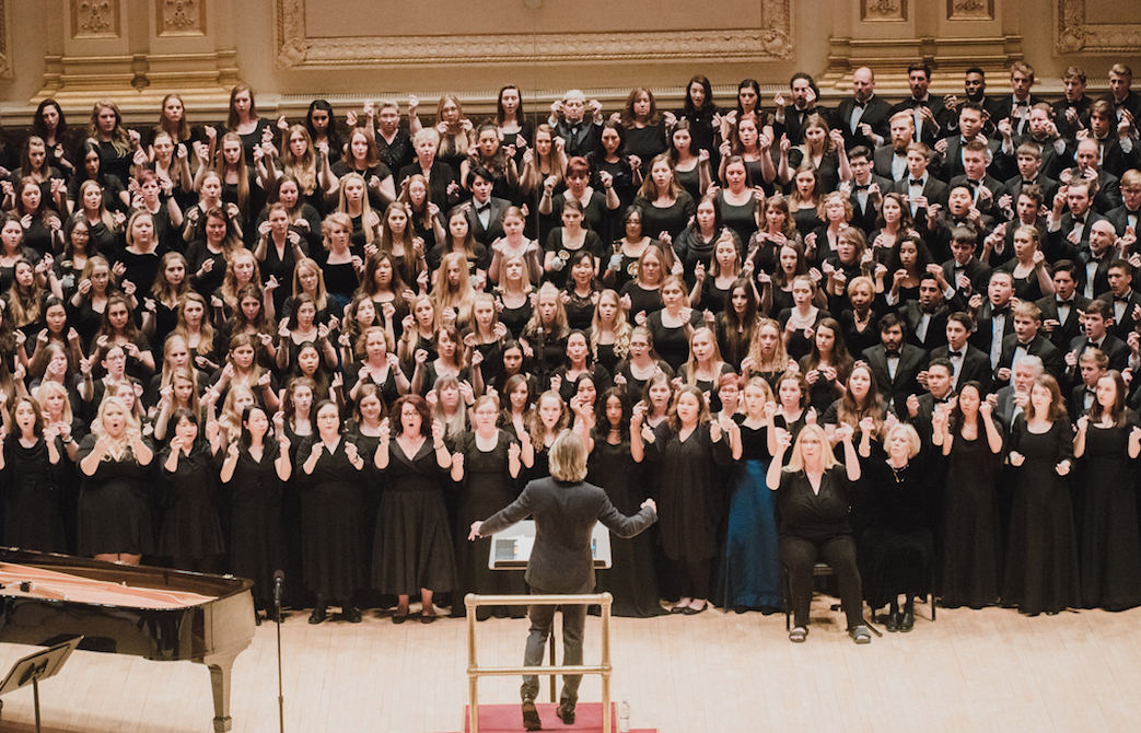 Distinguished Concerts International New York (DCINY) presents The Music of Eric Whitacre in Review