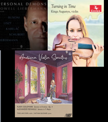 Three New and Noteworthy CD’s: Personal Demons, Turning in Time, and American Violin Sonatas